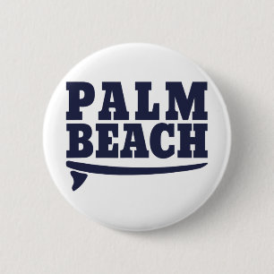 Surfboard Rad Palm Beach Surfen Palm Beach Surfer Button
