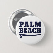 Surfboard Rad Palm Beach Surfen Palm Beach Surfer Button (Vorne & Hinten)