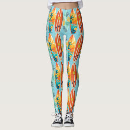 Surfboard-Spektakel Leggings