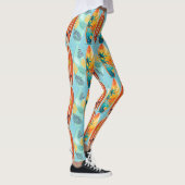 Surfboard-Spektakel Leggings (Rechts)