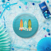 Surfboard Surfboard Geburtstagsparty Pappteller (Party)