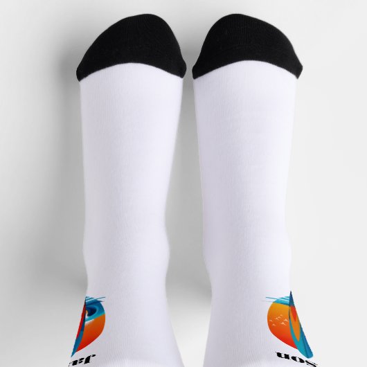 Surfboard Surfer Socks Socken (Oben)