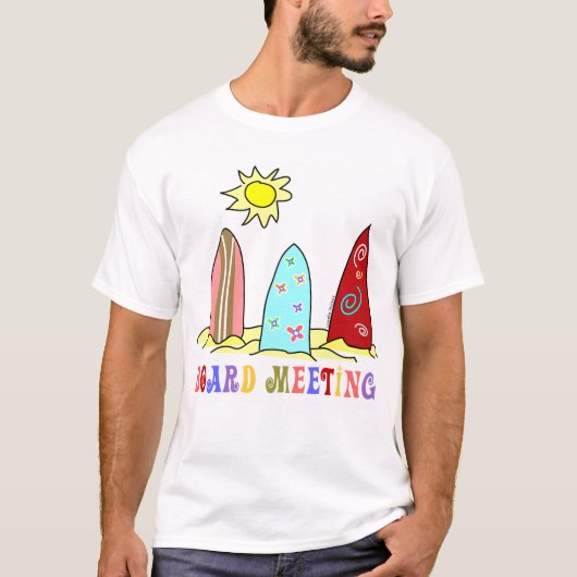 Surfboard Surfing T - Shirt (Vorderseite)