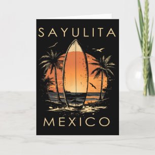 Surfboarder Sayulita Mexiko Strand Surfen Surfer V Karte