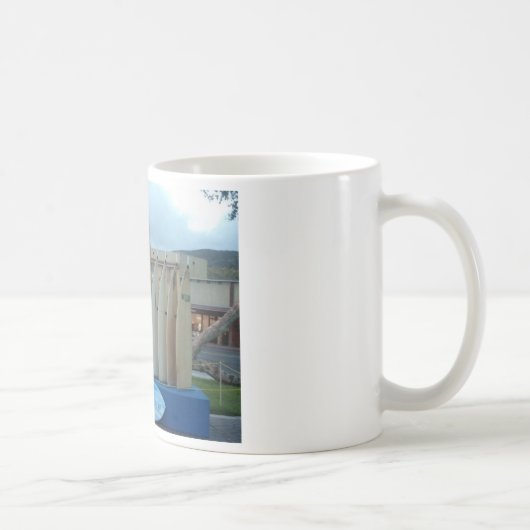 SurfboardMenorah.com Kaffeetasse (Rechts)