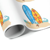 Surfboards Geschenkpapier (Rolleneckpunkt)