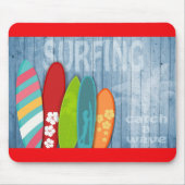 Surfboards Mouse Pad Mousepad (Vorne)