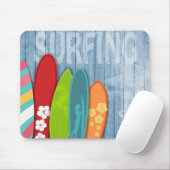 Surfboards Mouse Pad Mousepad (Mit Mouse)