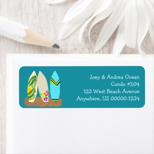 Surfboards Strand Rücksendeadresse (Insitu)