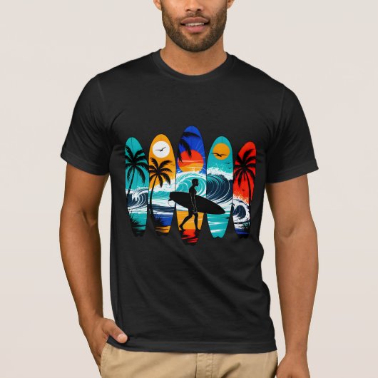 Surfboards T-Shirt (Vorderseite)