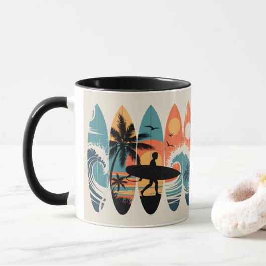 Surfboards Tasse (Mit Donut)