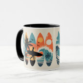 Surfboards Tasse (Vorderseite Links)
