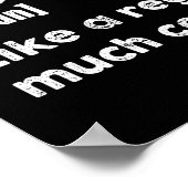 Surfboy Funny Definition Surfer Poster (Ecke)