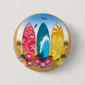 Surfbrett Button (Vorderseite)