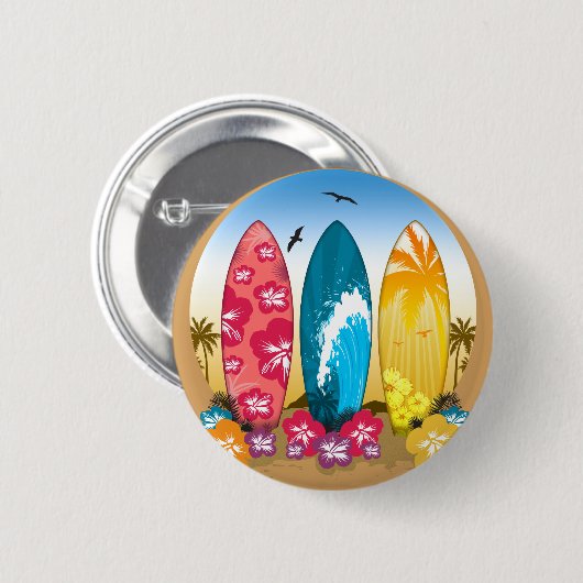 Surfbrett Button (Vorne & Hinten)