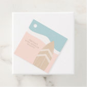 Surfbrett Geschenkanhänger (Beispiel)