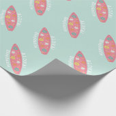 Surfbrett Geschenkpapier (Ecke)