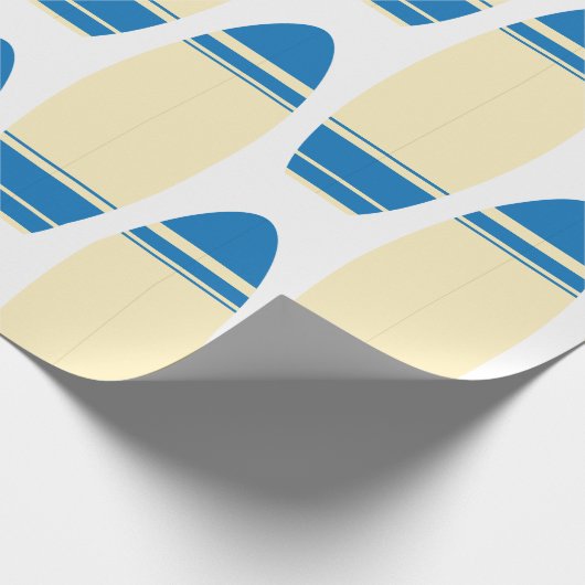 Surfbrett Geschenkpapier (Ecke)