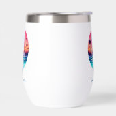 Surfbrett im Sonnenuntergang (Links)