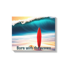 Surfbrett im Strand Sand