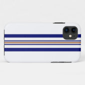 Surfbrett iPhone 5 Fall - blaue Streifen Case-Mate iPhone Hülle (Rückseite (Horizontal))
