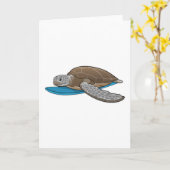 Surfbrett Karte (Gelbe Blume)