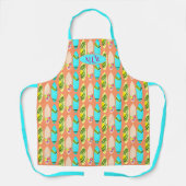 Surfbrett-Muster-Küchen-Chef-Schürze Schürze (Vorderseite)