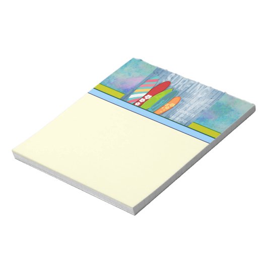Surfbrett Notizblock (Rotiert)