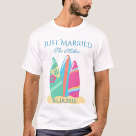 Surfbrett nur verheiratet T-Shirt