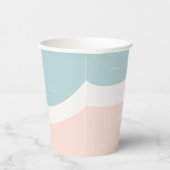 Surfbrett Pappbecher (Rechts)