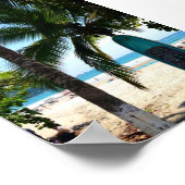 Surfbrett Poster (Ecke)
