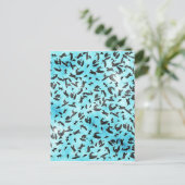 Surfbrett Postkarte (Stehend Vorderseite)