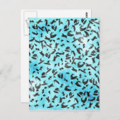 Surfbrett Postkarte (Vorne/Hinten)