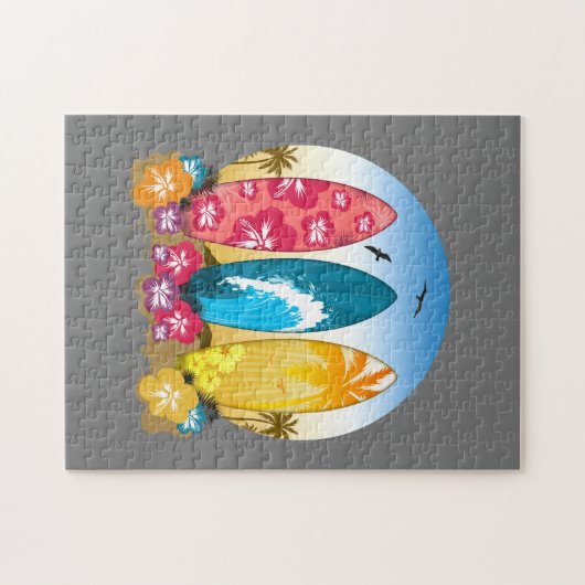 Surfbrett Puzzle (Horizontal)