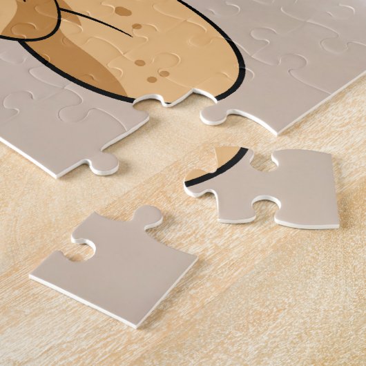 Surfbrett Santa Puzzle (Seite)