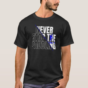 Surfbrett-Sattelpaddelpaddel T-Shirt
