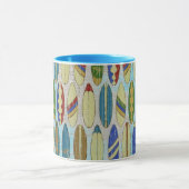 Surfbrett-Schalen-Schmutz Tasse (Zentrum)