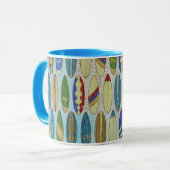 Surfbrett-Schalen-Schmutz Tasse (Vorderseite Links)