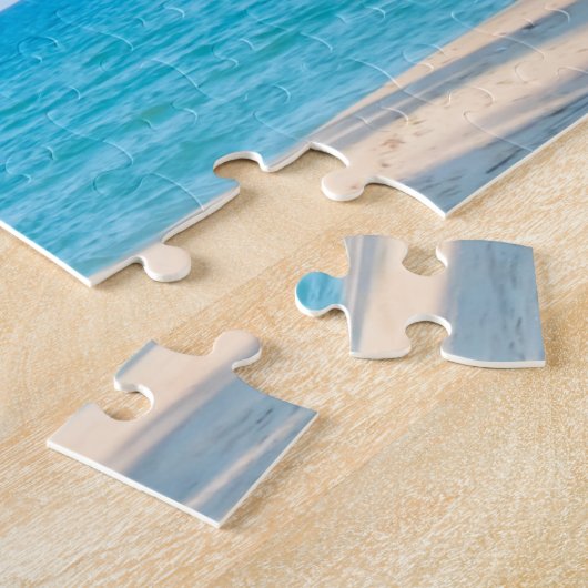 Surfbrett-Strand Puzzle (Seite)