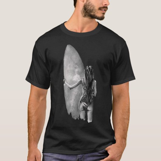 Surfbrett Surfboard Beach Wave Rider T-Shirt (Vorderseite)