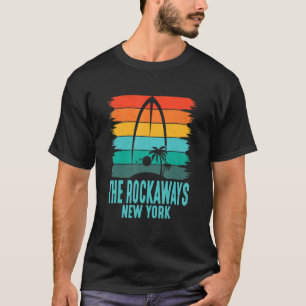 Surfbrett Surfbrett The Rockaways Surfbrett Surfin T-Shirt