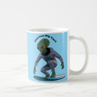 Surfbrett Surfbrett Weltraum Rafting a Wave URM Kaffeetasse