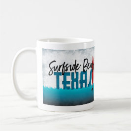 Surfbrett Surfbretter am Strand Texas Kaffeetasse
