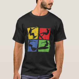 Surfbrett Surfen Wellenreiter Beach Holiday Islan T-Shirt