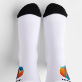 Surfbrett-Surfer-Socken Socken (Oben)