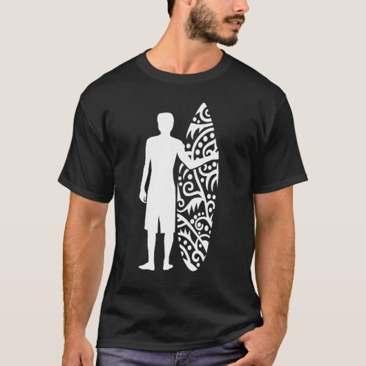 Surfbrett T-Shirt (Vorderseite)