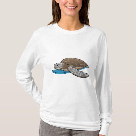 Surfbrett T-Shirt (Vorderseite)