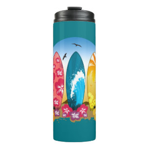 Surfbrett Thermosbecher