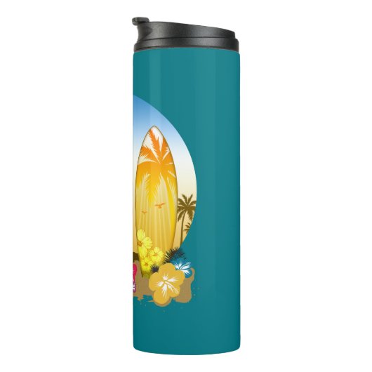 Surfbrett Thermosbecher (Nach rechts gedreht)