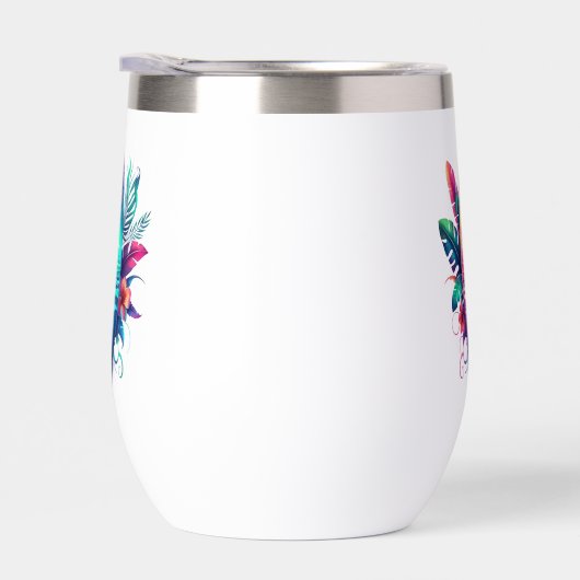 Surfbrett Tropischer Strand- (Rechts)